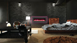 Sierra Flame 48" Linear Series Electric Wall-Mount/Built-In Fireplace