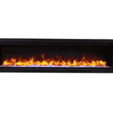 Amantii 100" Symmetry Smart Series Built-in Electric Fireplace