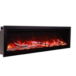 Amantii 74" Symmetry Smart Series Built-in Electric Fireplace