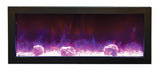 Amantii 40" Panorama Series Slim Built-In Electric Fireplace
