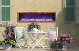 Amantii 60" Panorama Series Deep Built-In Electric Fireplace