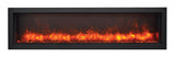 Amantii 60" Panorama Series Slim Built-In Electric Fireplace