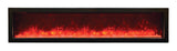 Amantii 72" Panorama Series Slim Built-In Electric Fireplace