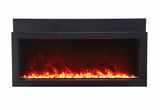 Amantii 50" Panorama Series Extra Slim Built-In Electric Fireplace