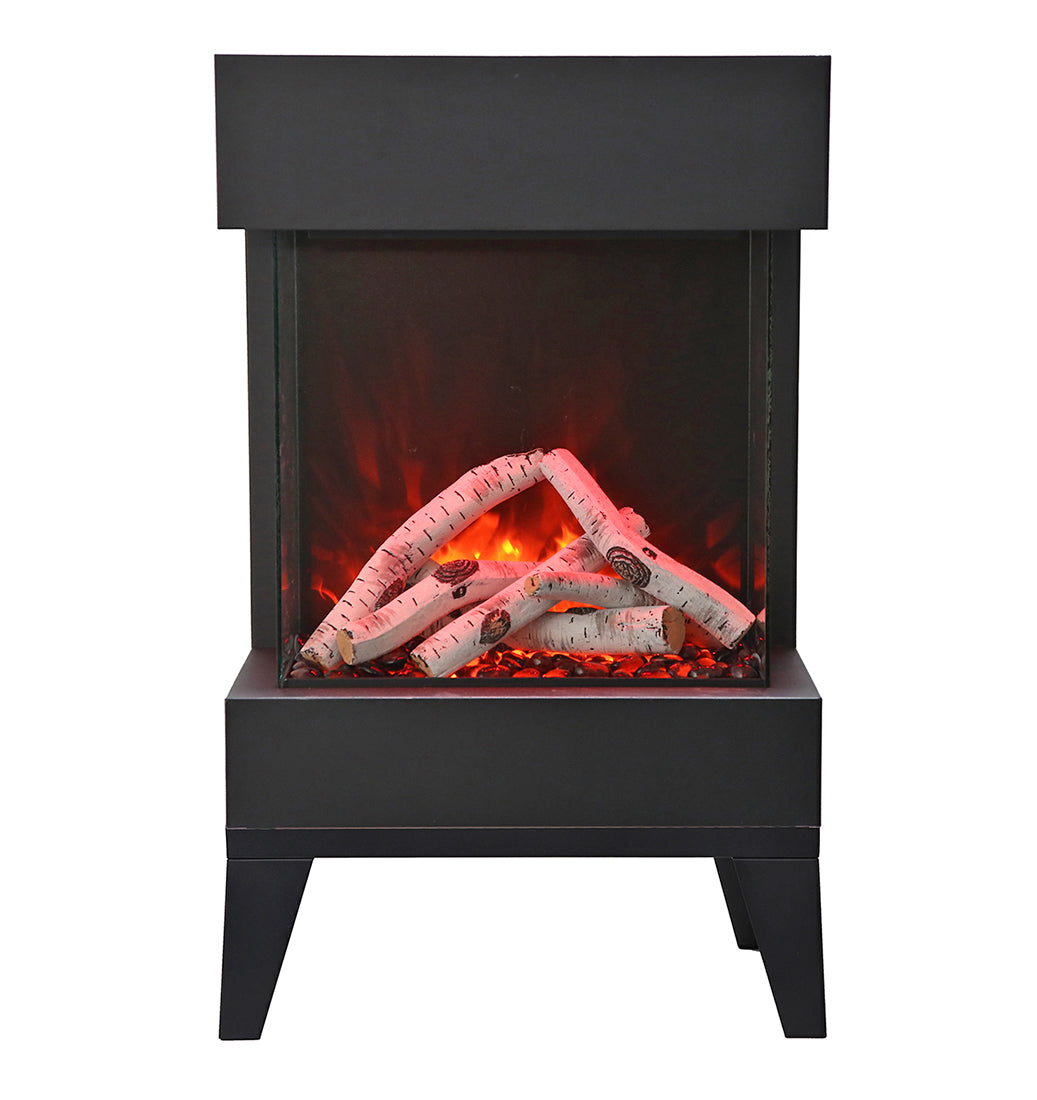 Amantii 20" 3-Sided The Cube Electric Fireplace