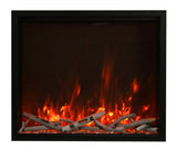 Amantii 44" Traditional Series Electric Fireplace Insert with 10 piece log set