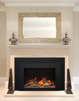 Sierra Flame 34" Electric Insert Fireplace with Dual Steel Surround