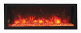 Remii 45" Deep Indoor or Outdoor Electric Built-In Fireplace