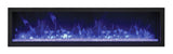 Remii 65" Extra Slim Indoor or Outdoor Electric Built-In Fireplace