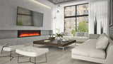 Remii 65" Deep Indoor or Outdoor Electric Built-In Fireplace