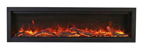 Amantii 60" Symmetry Series Bespoke Built-In Electric Fireplace, with WiFi and Sound