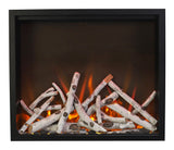 Amantii 48" Traditional Series Electric Fireplace Insert with 10 piece log set