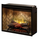 Dimplex 30" Revillusion® Built-In Electric Firebox with glass pane and plug kit, 2 Options