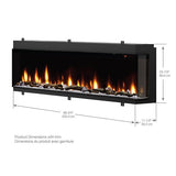 Dimplex 88" IgniteXL Bold Series Built-In Electric Fireplace
